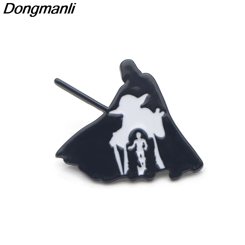 P3414 Dongmanli крутые металлические эмалированные булавки и броши для женщин мужчин