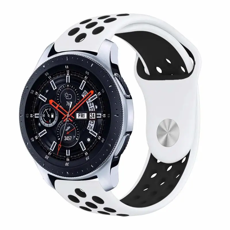 Ремешок силиконовый для Samsung Gear S3 Frontier/S3 спортивный резиновый браслет наручных