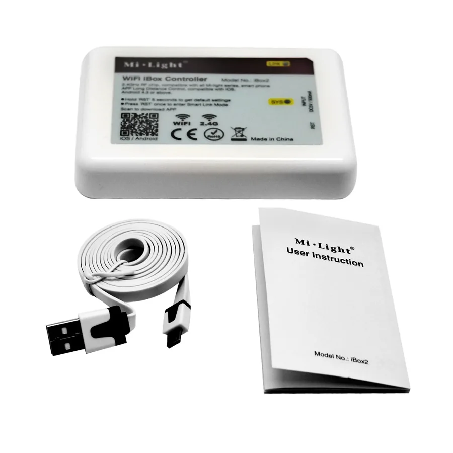 DC5V Mi светильник Wi Fi iBox светодиодный контроллер 2 4 г RF Беспроводной RGB для полосы