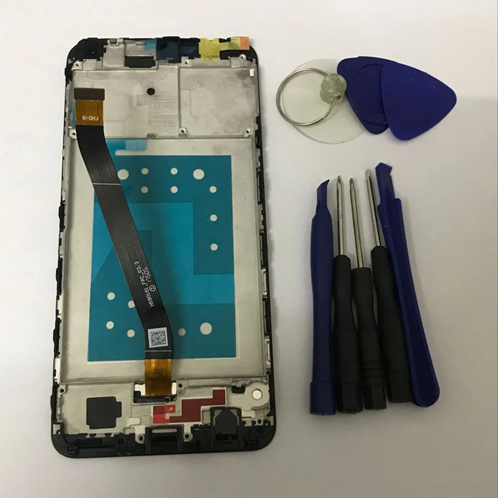For Huawei Honor 7X Changwan Touch Screen Digitizer Sensor + LCD Display Monitor Panel Module Assembly With Frame +Free Tools | Мобильные