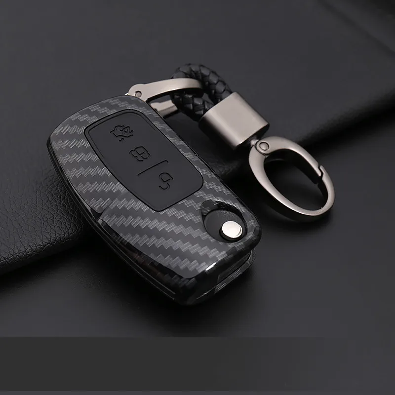 OkeyTech для Ford Fiesta Focus 2 Ecosport Kuga Escape чехол автомобильного ключа брелок аксессуары 3