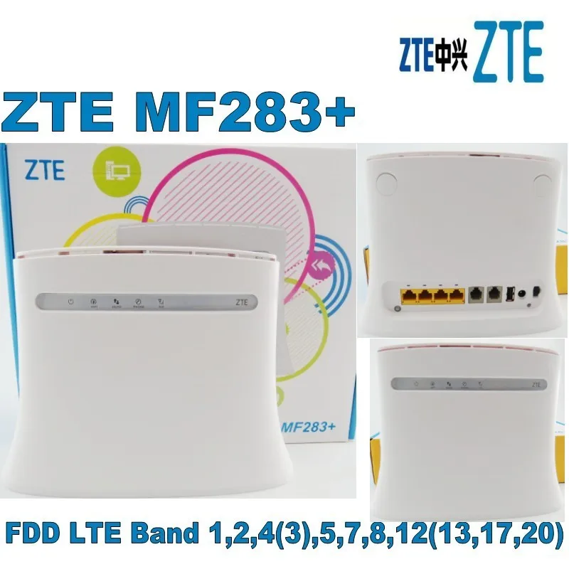 ZTE MF283 + новое поступление Разблокированный беспроводной маршрутизатор 100 Мбит/с 4g
