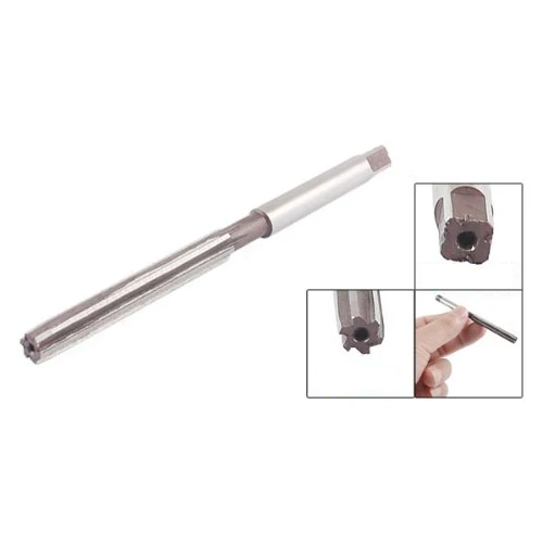 

Useful Square End 6mm Cutting Diameter 6 Flutes HSS Hand Reamer Milling Cutter