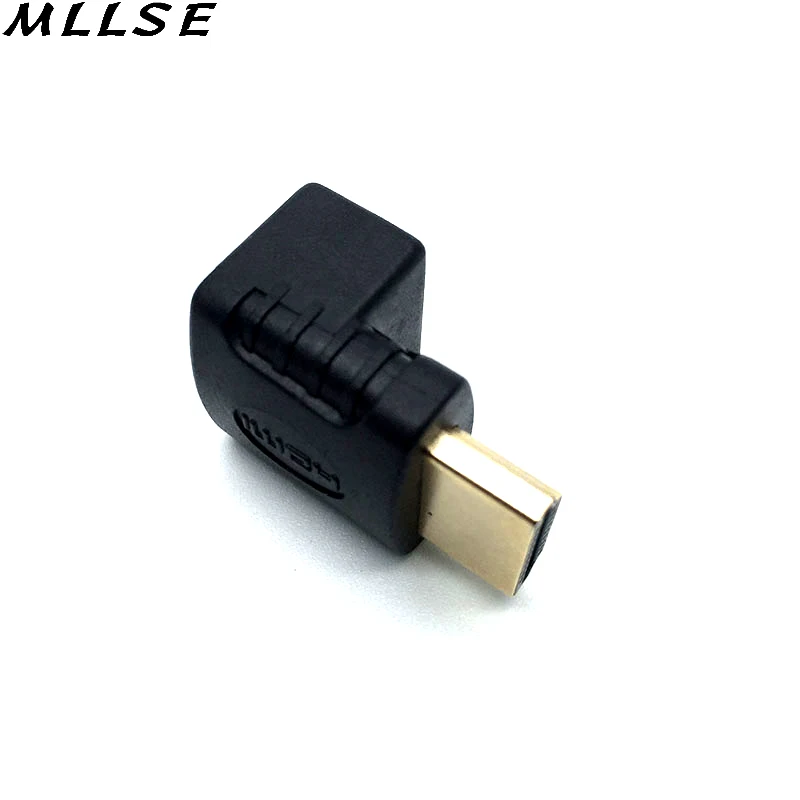 MLLSE 2 шт./лот 90/270 градусов угол HDMI к Мужской женскому Переходный кабель конвертер