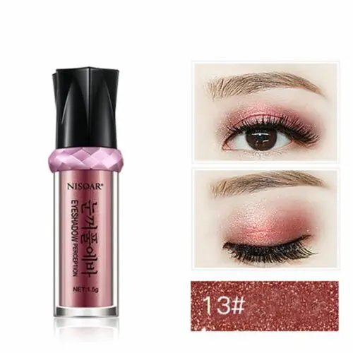 Тени для век 16 цветов блестящие синие Серебристые розовые естественные