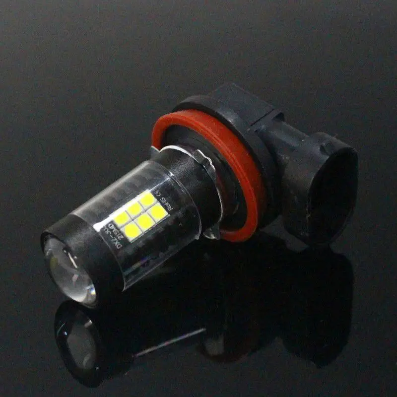 Waterproof H8 H9 H11 21 Вт Автомобильный светодиодный лампы 3030 SMD СВЕТОДИОДНЫЙ противотуманный свет лампы Яркий белый 6000 K CZ - Испускаемый цвет: Waterproof