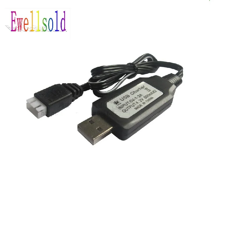 Ewellsold 7 4 В USB Кабель зарядного устройства для Литий Полимерный Аккумулятор литий