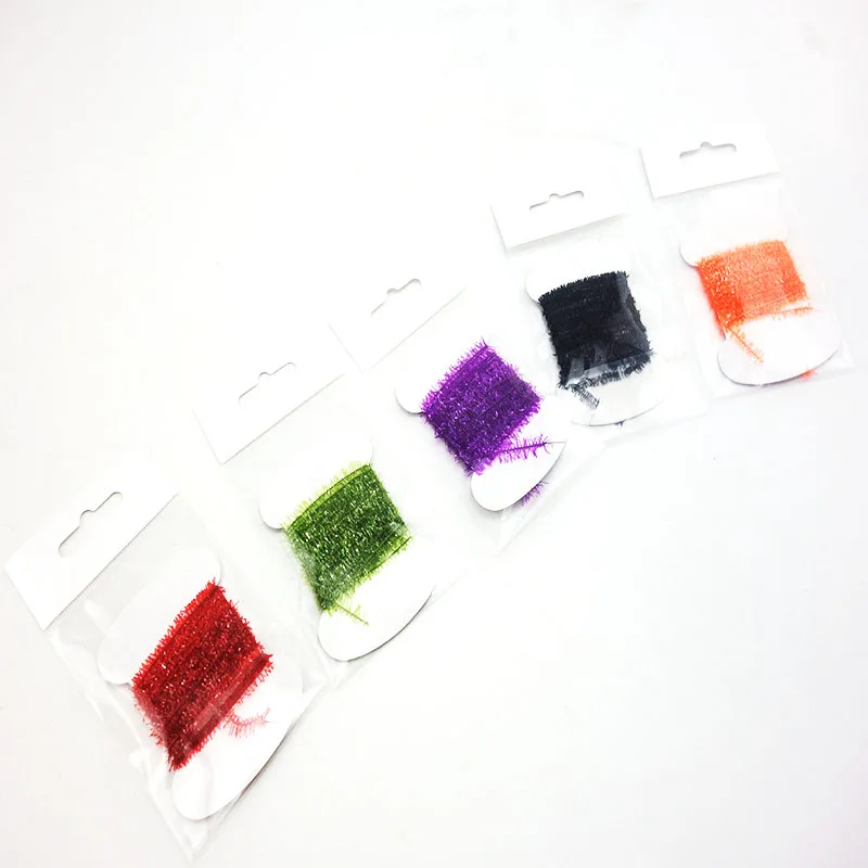 5 цветов 3 м/лот нахлыстовая мишура синельная кристальная блестящая леска Риг