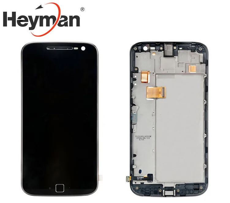 ЖК дисплей Heyman для Motorola Moto G4 Plus XT1644 XT1642 с сенсорным экраном дигитайзер стекло