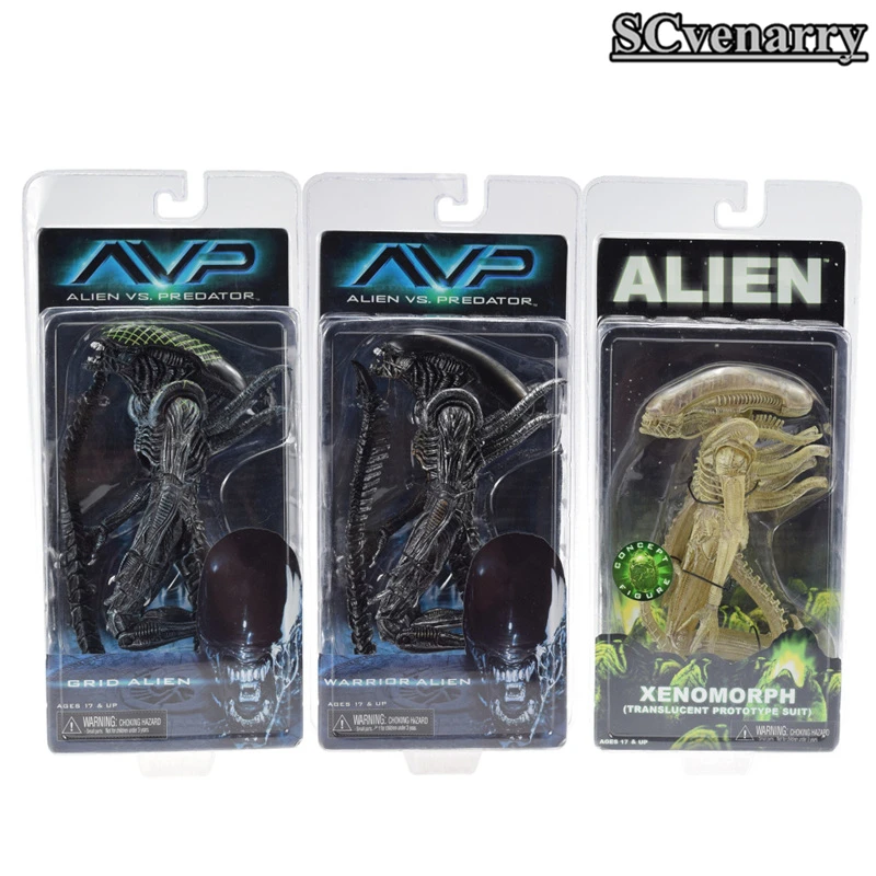 Пришельцы против Хищника серии сетки чужеродные Xenomorph полупрозрачные прототип