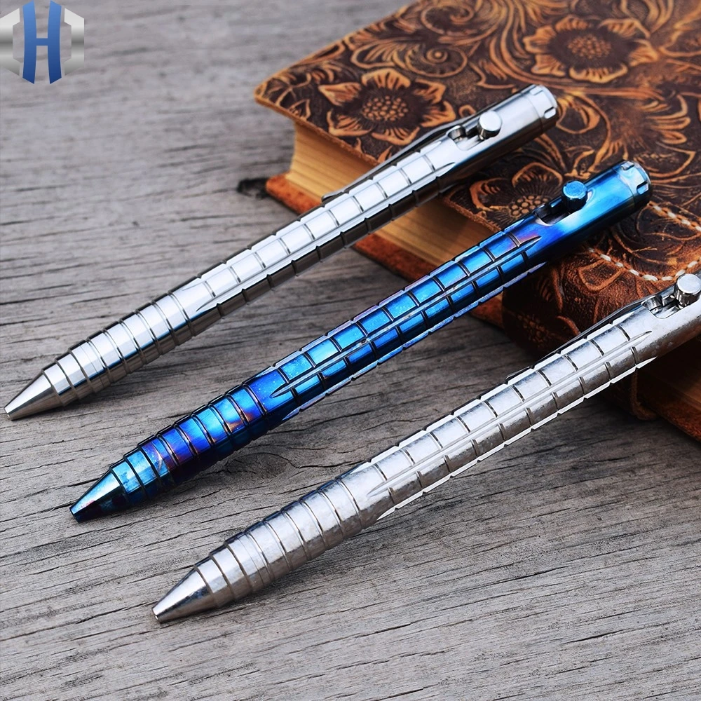 Murah Titanium Taktis Gun Laws Pena Self-Pertahanan Tungsten Steel Jendela Rusak Titanium Pena Untuk Bermain Hadiah Alat Pena Portable