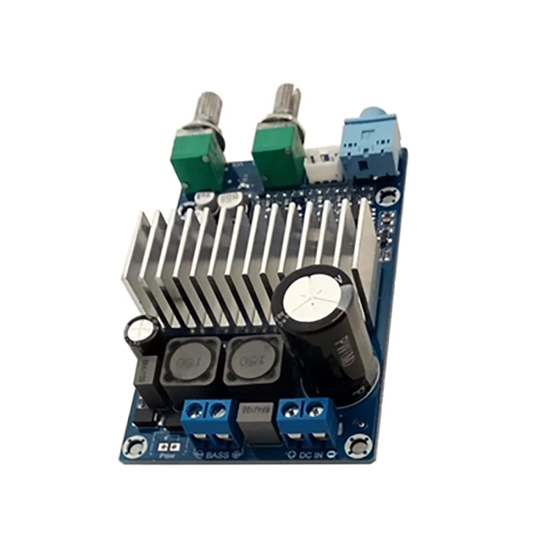 

Tpa3116 subwoofer power amplifier board TPA3116D2 12-24V 100w digital subwoofer amplifier board