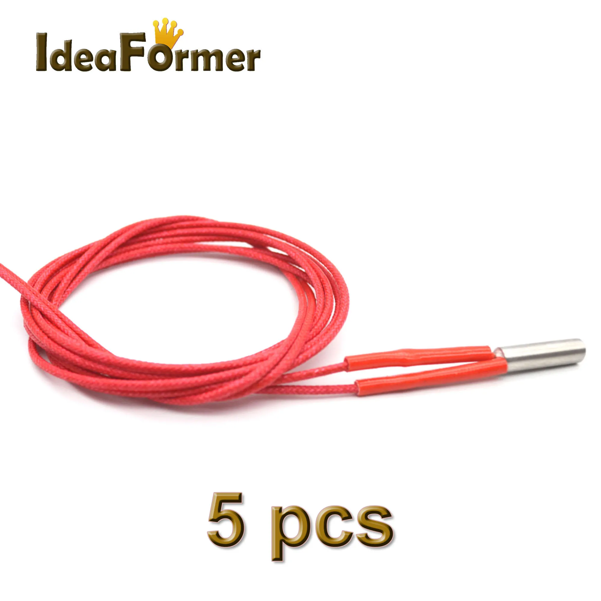 5 шт. Reprap 12 В/24 В 40 Вт 100 см/150 см нагреватель керамического картриджа для 3D принтера