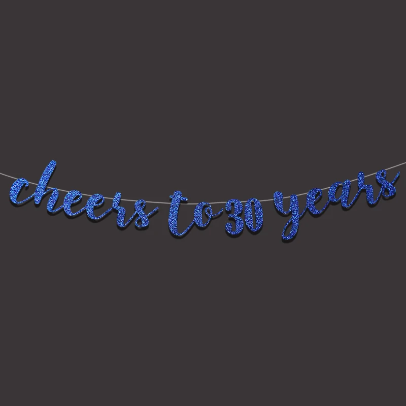 Знамя от ура до 30 лет пивная кружка с 30-летним декором для дня рождения золотые