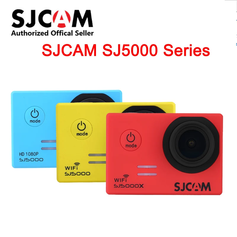 Оригинальная Экшн камера SJCAM серии SJ5000 SJ5000X Elite 2 0 'TFT LCD водонепроницаемая