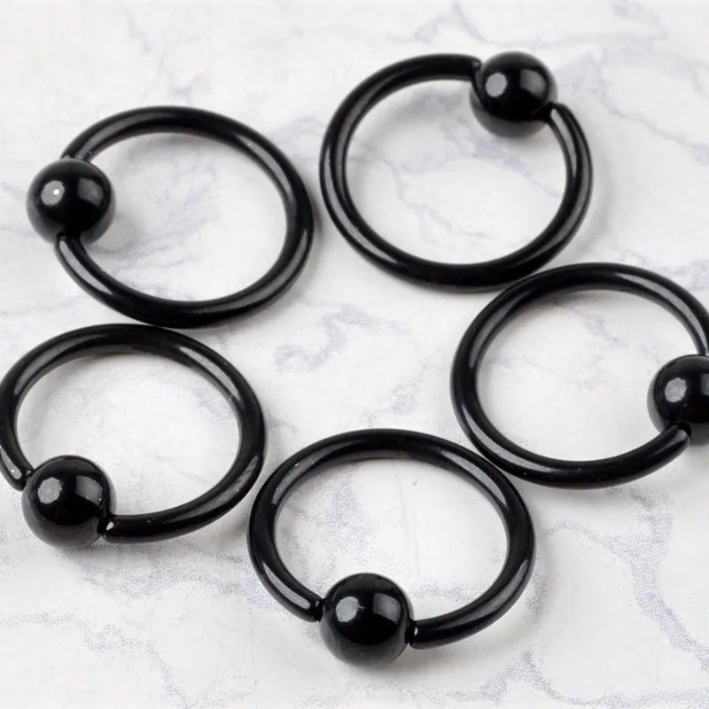 PINKSEE 1 шт. хирургическое кольцо из нержавеющей стали для бровей носа губ ушей