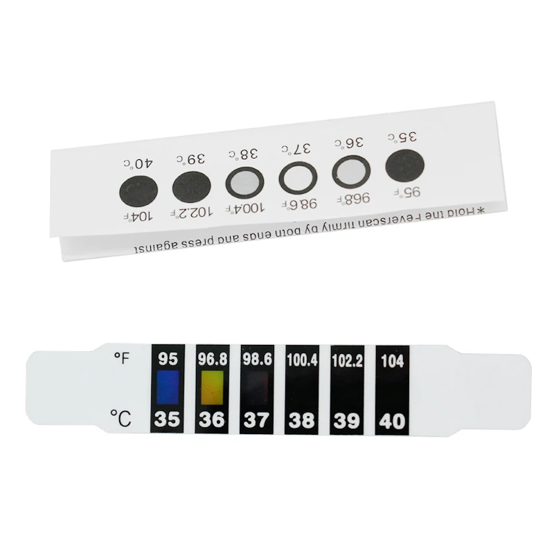 5 шт детский лоб термометр сканирование лихорадка полоса младенческой ребенок