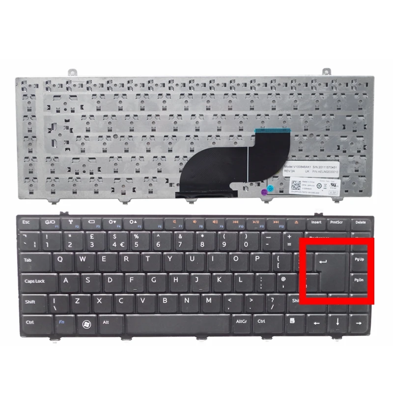Новая английская клавиатура для ноутбука Dell Inspiron 14z 1470 15z 1570 | Компьютеры и офис