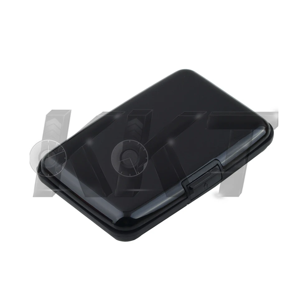 1 шт. хит продаж Модный водонепроницаемый алюминиевый чехол кошелек с отделением