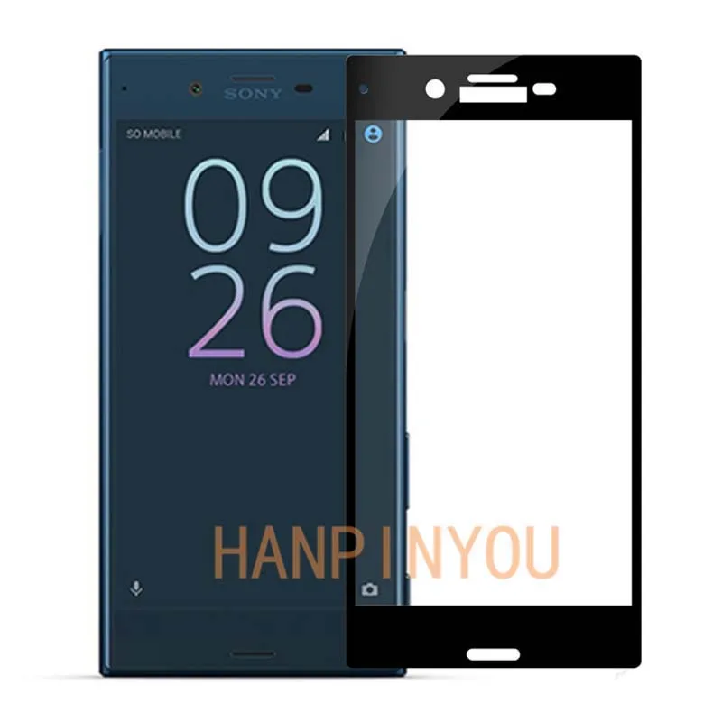 Для Sony Xperia XZ F8331 Dual 5 2 &quotПолное покрытие закаленное стекло Защита для экрана