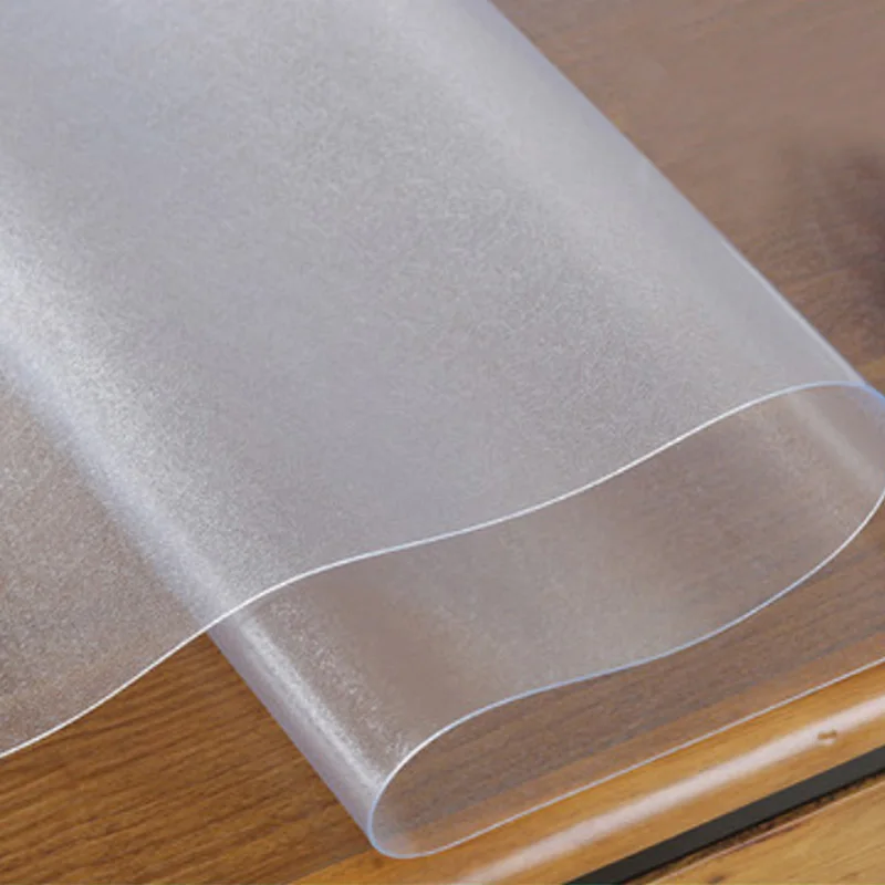 BALLE 1,5 мм прозрачная пвх скатерть, крепкая Водонепроницаемая пластиковая скатерть, маслостойкий коврик для кухни и столовой, Мягкий стеклянный коврик