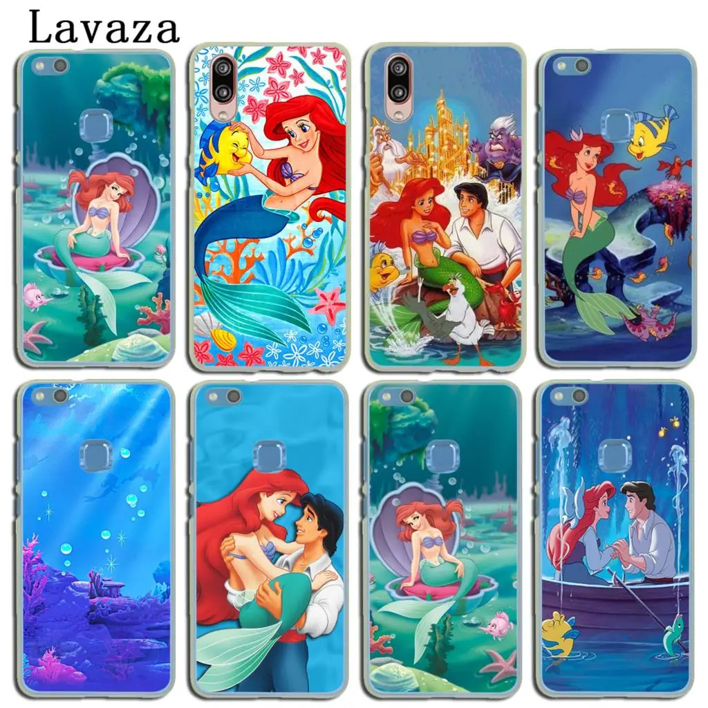 Чехол Lavaza с аниме маленькая русалочка для Huawei P30 P20 P9 P10 Plus P8 Mate 20 Pro Lite Mini 2016 2017 P smart