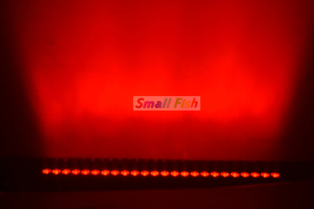 4 шт./лот звуковая активация лампы 24x3 Вт RGB 3 в 1 светодиодный настенный светильник