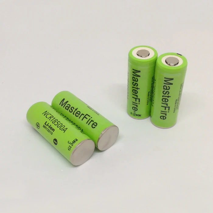MasterFire 8 шт./лот новая версия Оригинальная батарея для Panasonic 3,7 V 18500 NCR18500A 2040mAh перезаряжаемые литиевые батареи