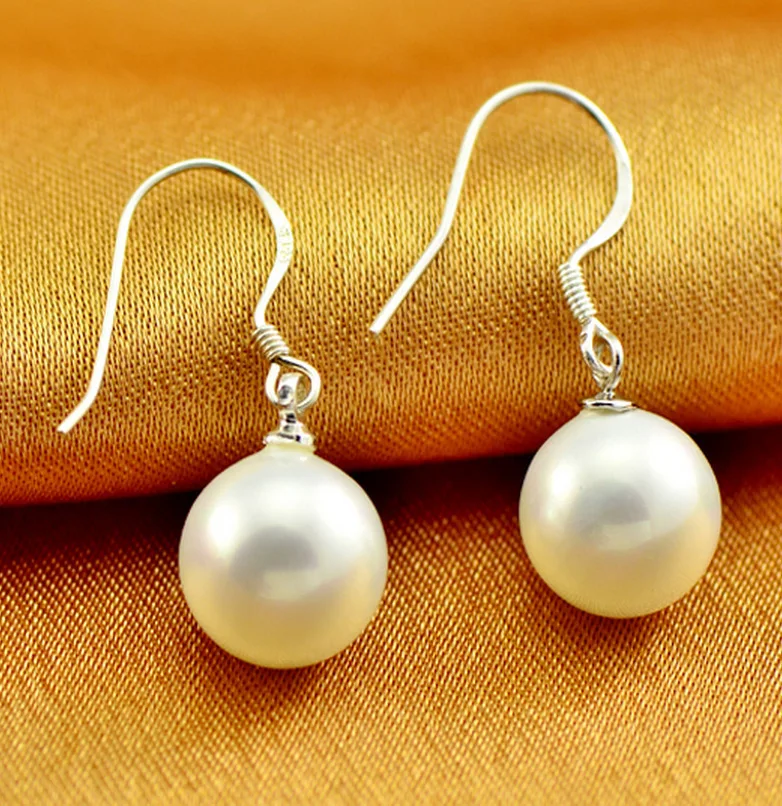 

925 Sterling Silver Pearl Stud Earrings For Women Casual Style Girl Earings Personality Jewelry