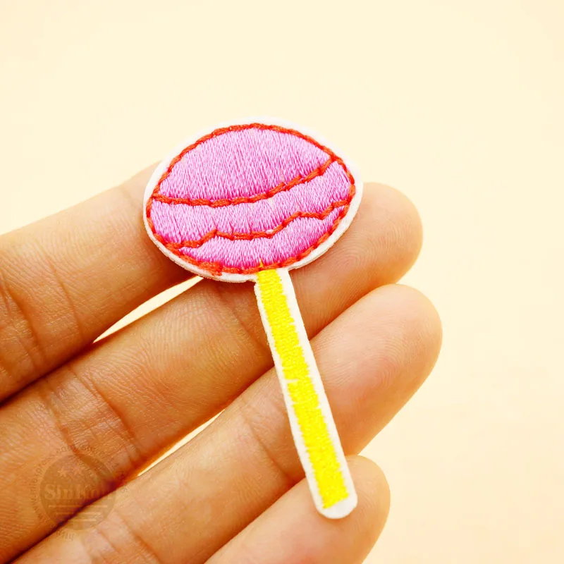 Lollipop (Размер: 2 7 Х5 0 см) сделай сам значки ткань джинсы ковбойские нашивки значок