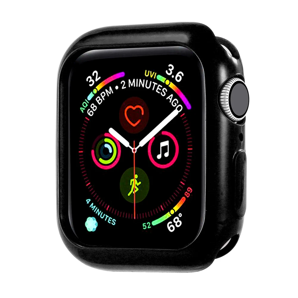 Новый дизайн ТПУ защитный чехол для Apple Watch серии 6 5 4 SE Ударопрочный силиконовый