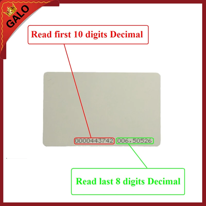 Черный USB RFID Бесконтактный датчик Smart ID EM4001 125 кГц кардридер TK4100|Оборудование для