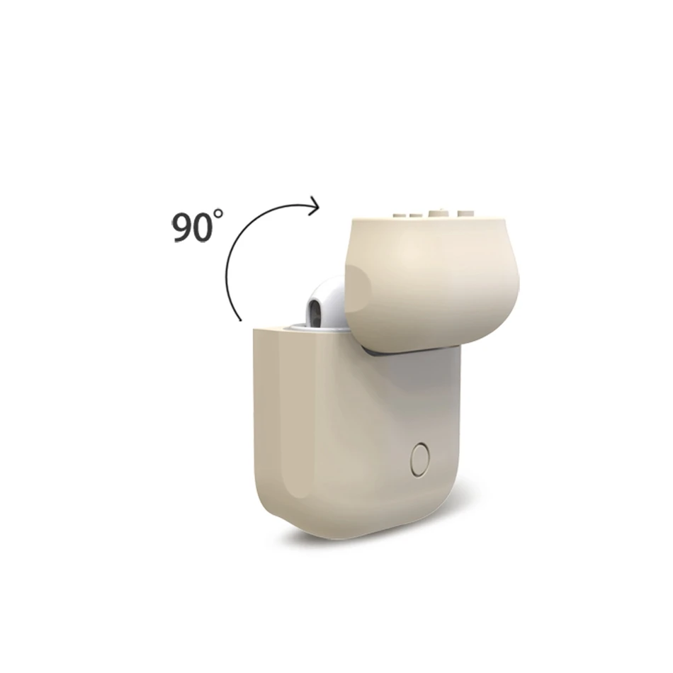 Чехлы для наушников Apple Airpods 1 2 защитный чехол Забавный дизайн милый
