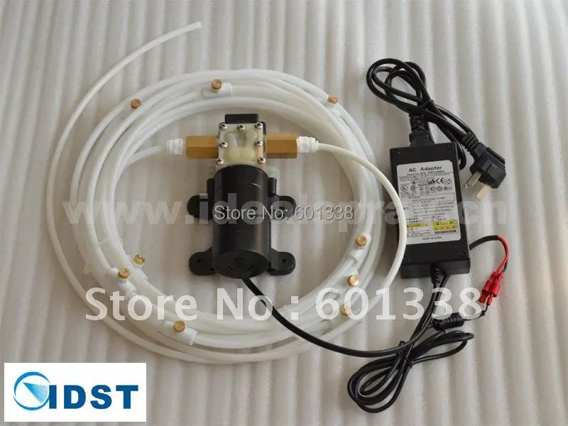 15 м трубы съемный водой туман системы для затуманивания охлаждения и увлажнения