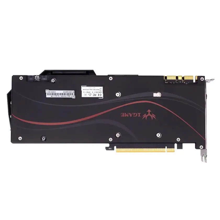 Цветная видеокарта iGame GTX 1070Ti Vulcan U Top 1607 МГц 8 ГБ 1683 бит I3P5 YE3.7 | Электроника