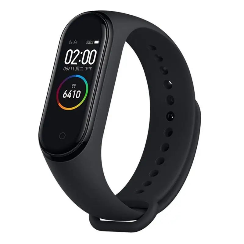 Новейший Xiaomi mi-браслет 4 Smart mi Band 4, браслет, пульсометр, фитнес, 135 мА/ч, цветной экран, Bluetooth, 5, китайская версия