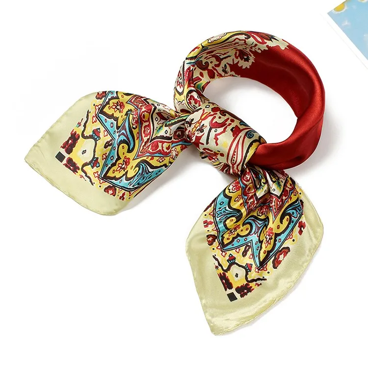 Wonmen шарфы модная бандана разнообразный профессиональный женский шарф 60 см