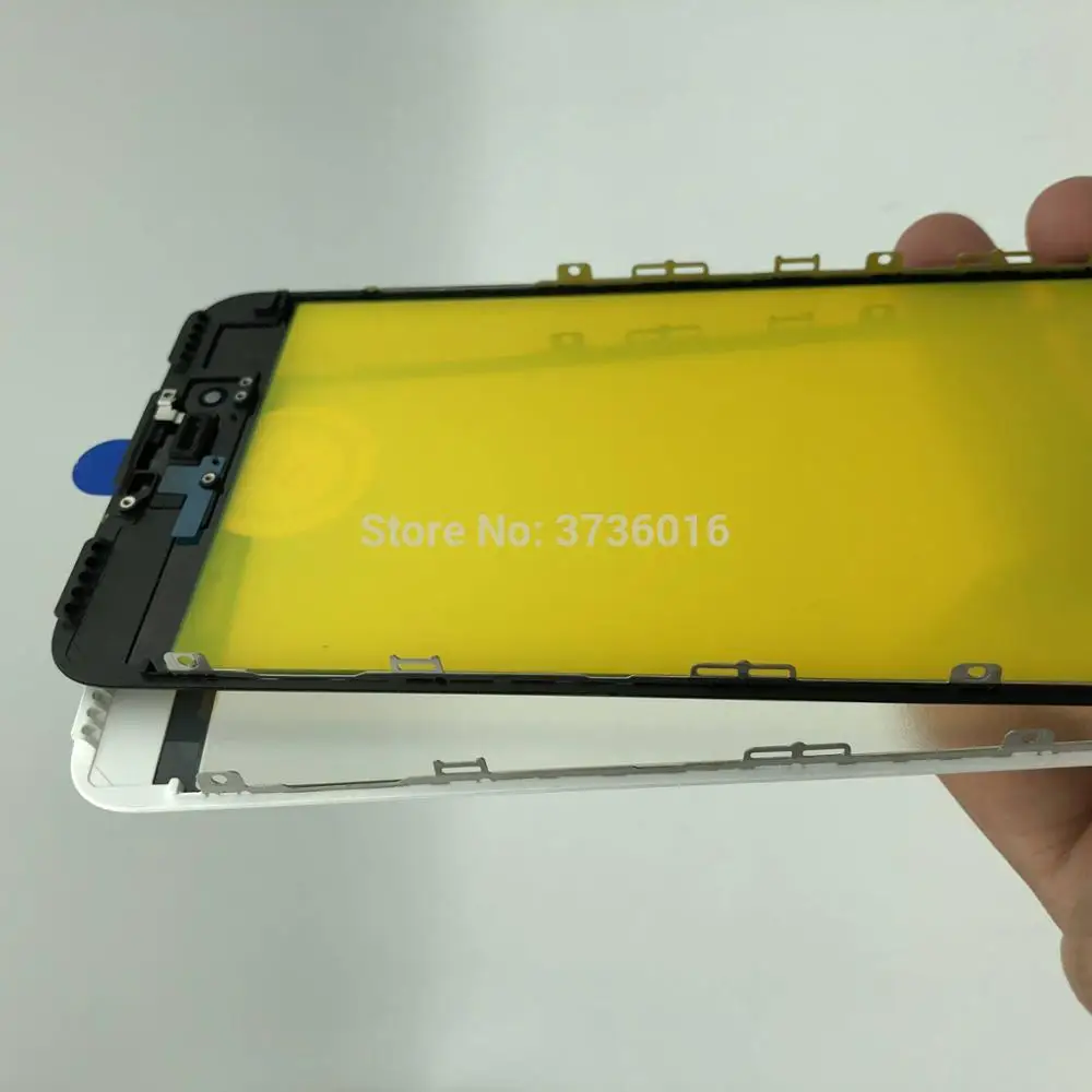 5 дюймов для телефона 7 plus дюйма сломанный с холодным отжимом трещин 2 в 1 Стекло