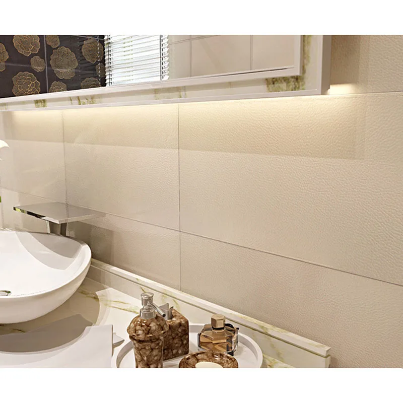 3D ПЭ пена Гибкая имитация кожи узор стикер на стену ТВ диван украшение мягкий