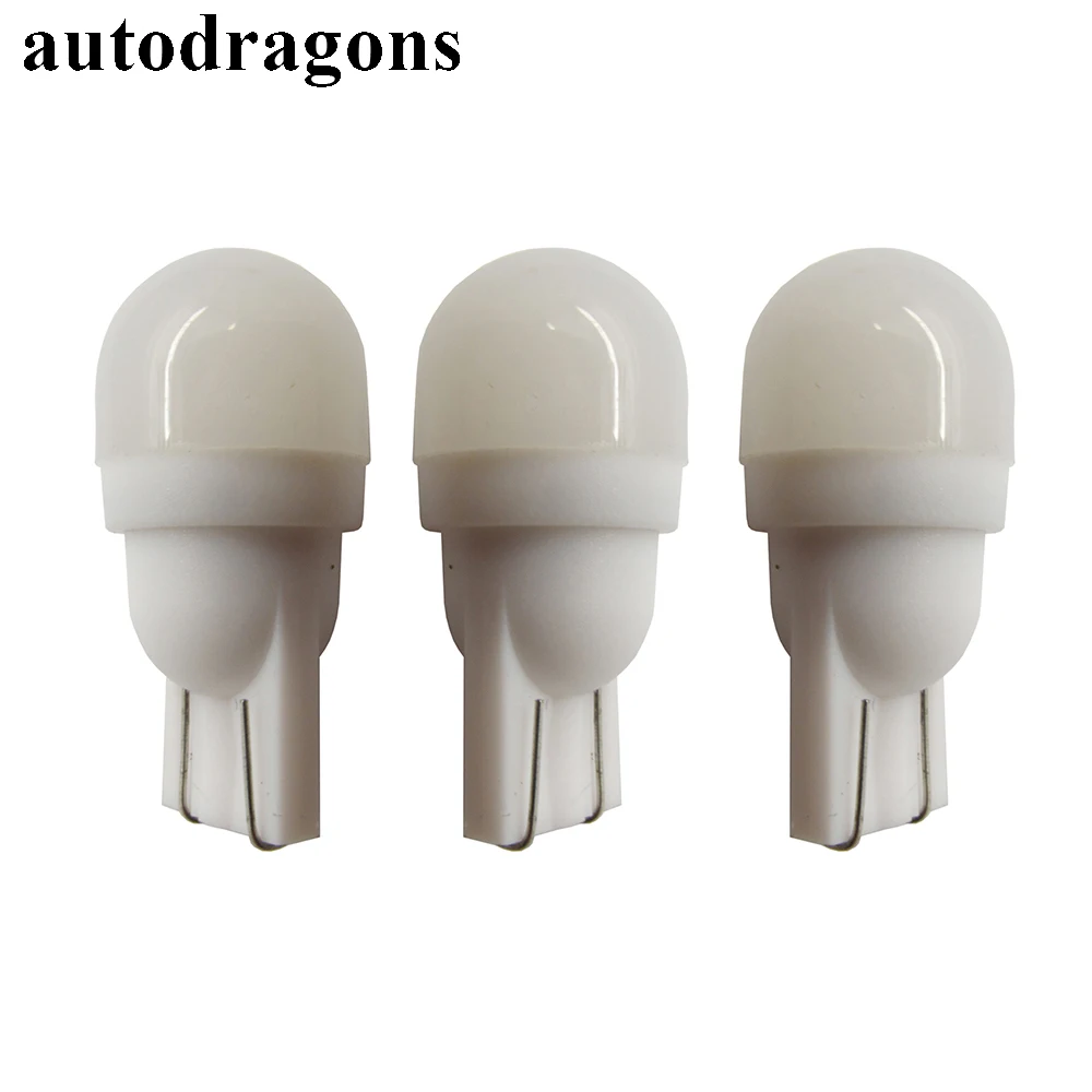 Autodragons Новый матовый свет 6 3 в пинбол led 555 W5W 2*5630 SMD Анти мерцание Светодиодная