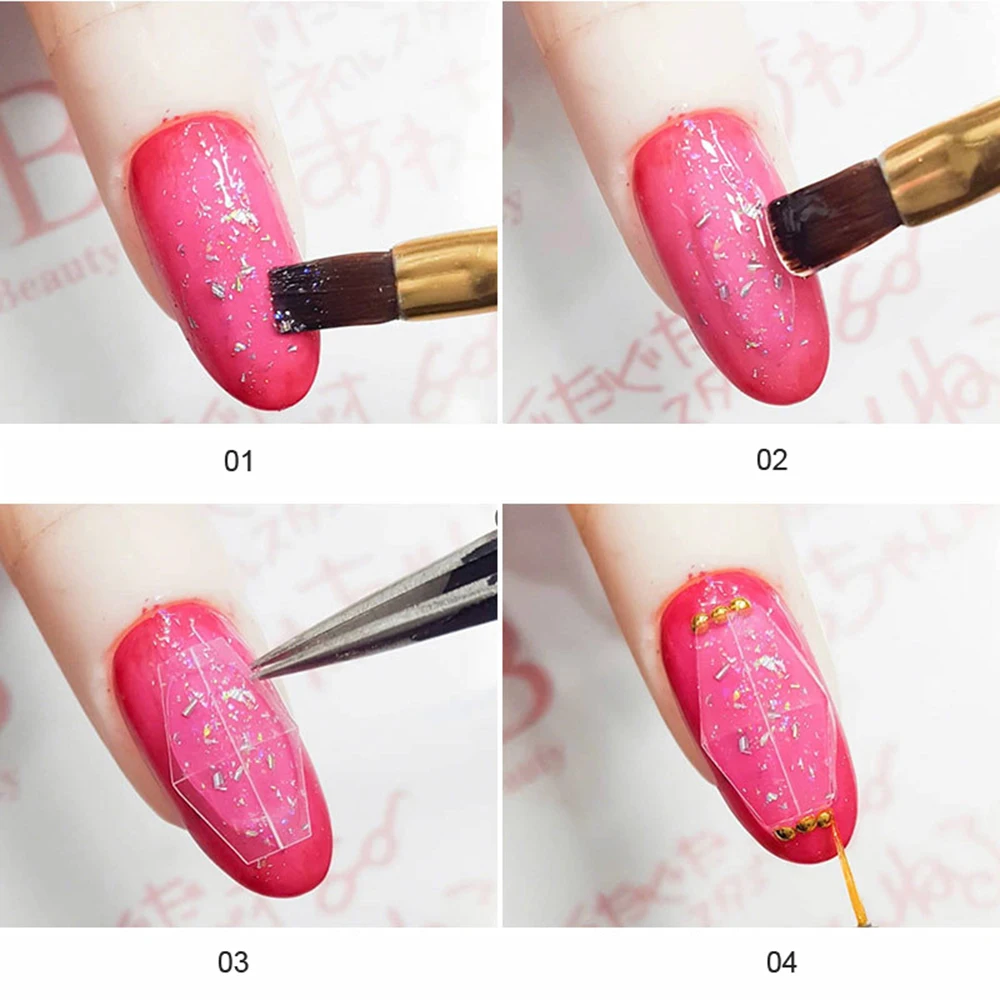 Новинка 1 лист пластиковые наклейки в виде драгоценных камней прозрачная печать