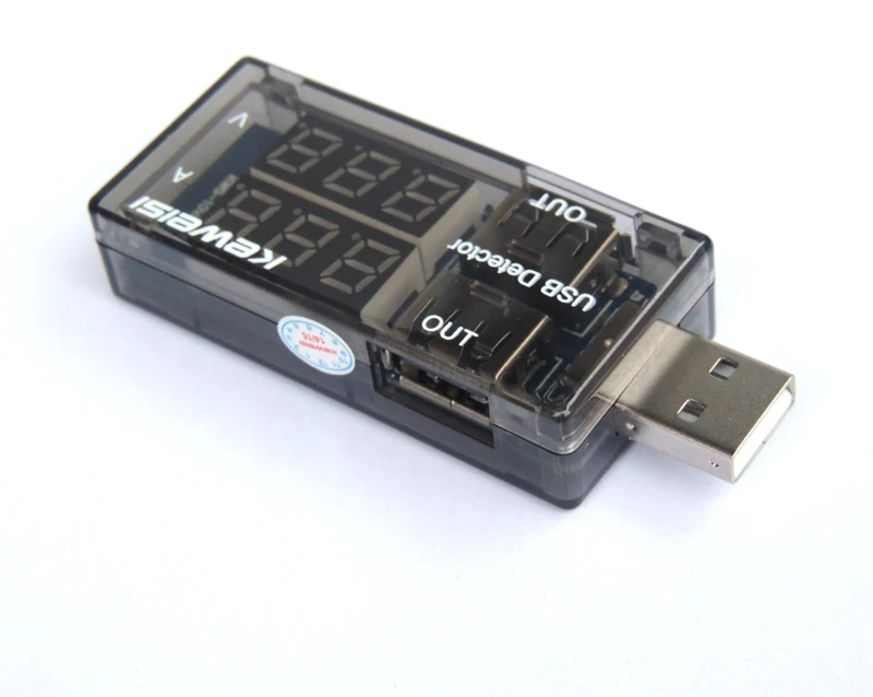 Новинка QC2.0 USB зарядное устройство измеритель напряжения тока емкости батареи