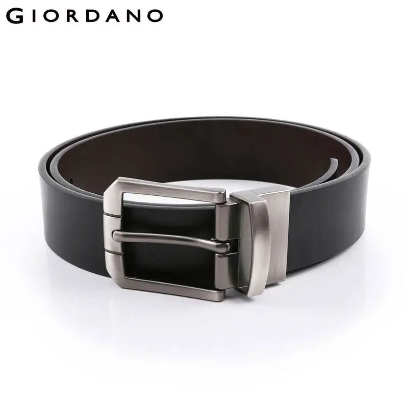 Giordano ремень выполненный из натуральной коровьей кожи, имеют двухстороннюю стальную пряжка.выполнен в одной цветовом варианте