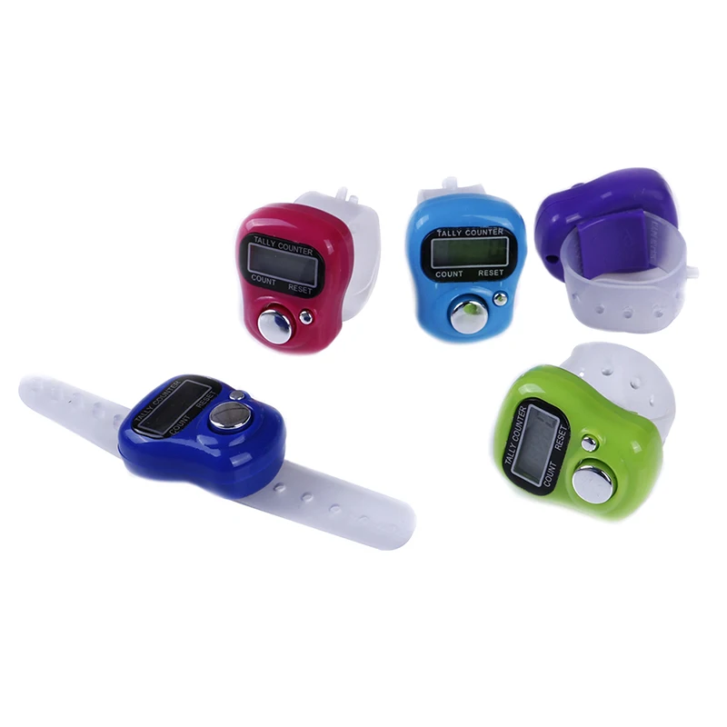 Швейное трикотажное кольцо LCD электронный стежок маркер ручной счетчик большого