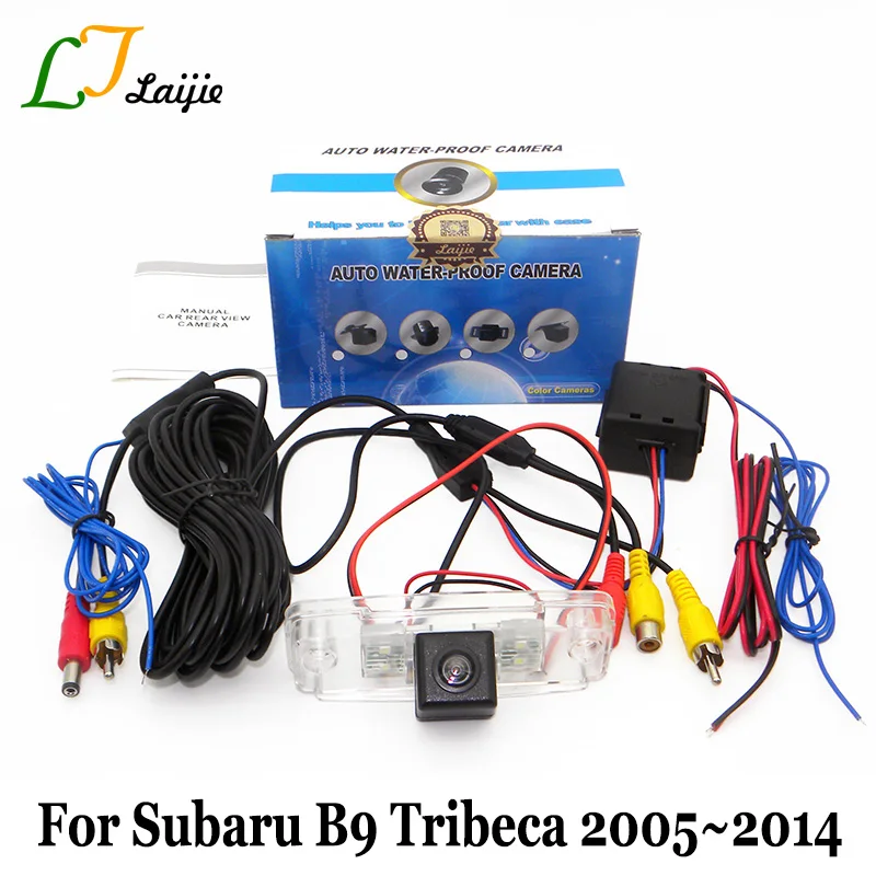 Автомобильная камера заднего вида с функцией ночного видения для Subaru B9 Tribeca 2005 ~