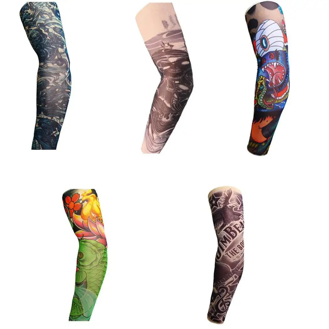 1 шт. рукав для татуировки велосипедный солнцезащитный крем длинная манжета рук