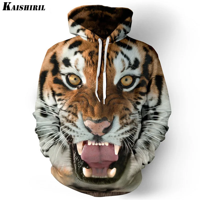 

Unisex 3D hoodies men tiger sweatshirt men's harajuku brand clothing sweatshirt 3d mens lion hoodie S-3XL pullover