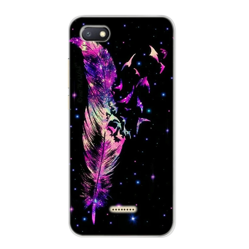Case for Xiaomi Redmi 6A 4X Note 3 Mi A1 4 Pro 4A 5 6 pro 5A Feather Cover Silicone Phone Tpu Funda Coque E191 |