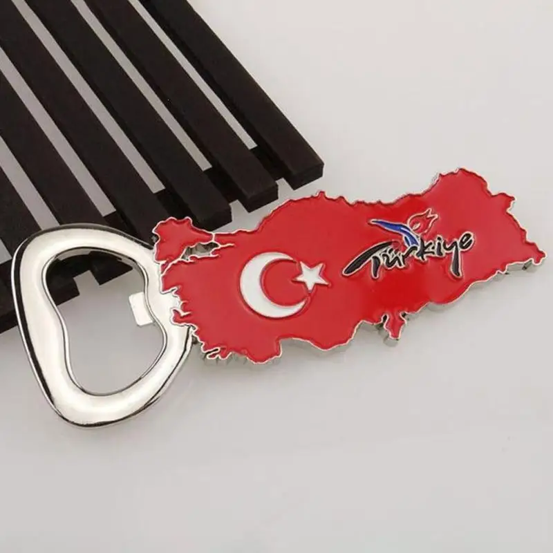Fashion Zinc Alloy Beer Bottle Opener Travel Souvenir Gift Turkey S3 | Дом и сад