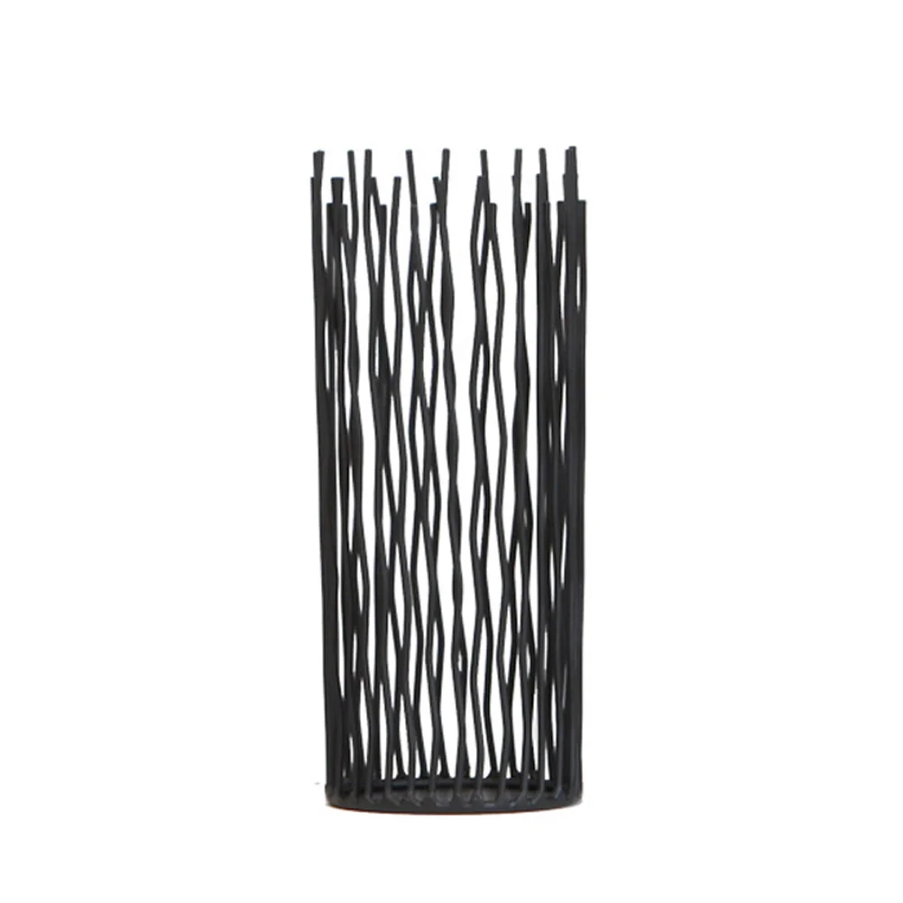 Подсвечник МЕТАЛЛИЧЕСКАЯ ВОЛНА гладить структура Desktop Романтические свадебные бар украшения Винтаж стенд